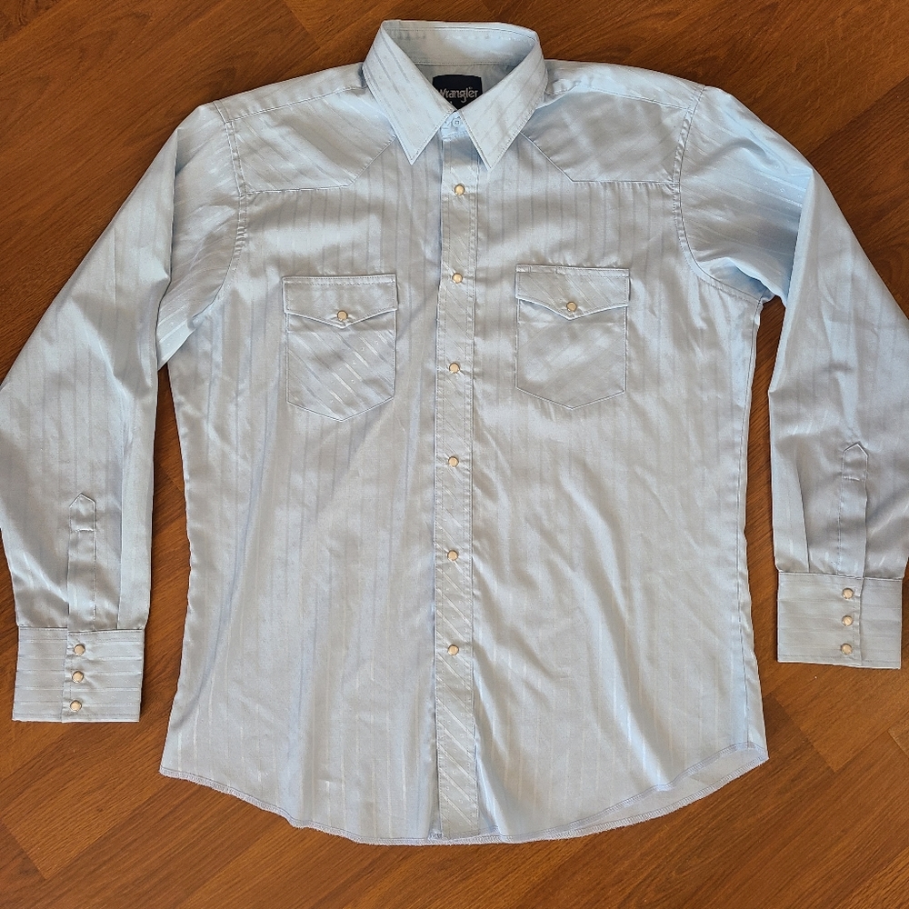 Wrangler pearl snap